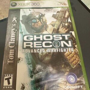 Tom Clancy's Ghost Recon: Advanced Warfighter (Microsoft Xbox 360, 2006) CIB